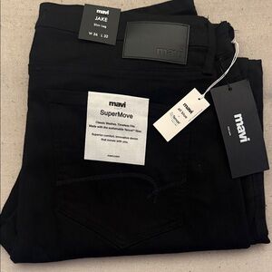 Mavi Super Move Slim Fit Black Jeans
